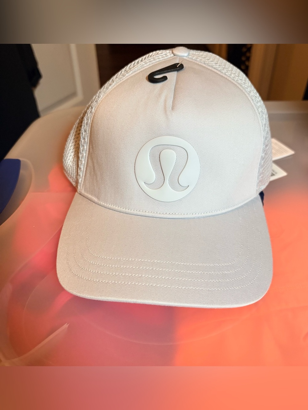 Lululemon Trucker Hat Logo L/XL NWT
STARCH BLUE
